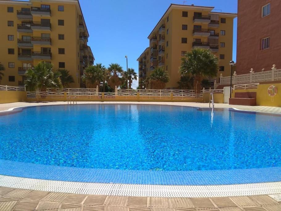 Apartamento Con Vistas Al Mar, Piscina Y Wifi Candelaria Kültér fotó