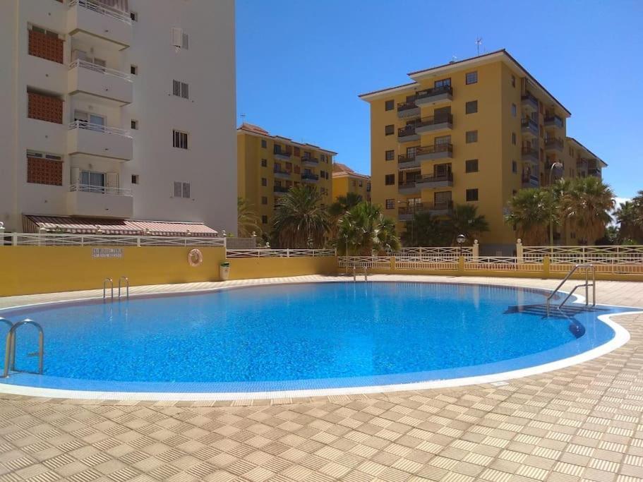 Apartamento Con Vistas Al Mar, Piscina Y Wifi Candelaria Kültér fotó